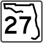 Florida state route marker