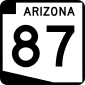 Arizona state route marker