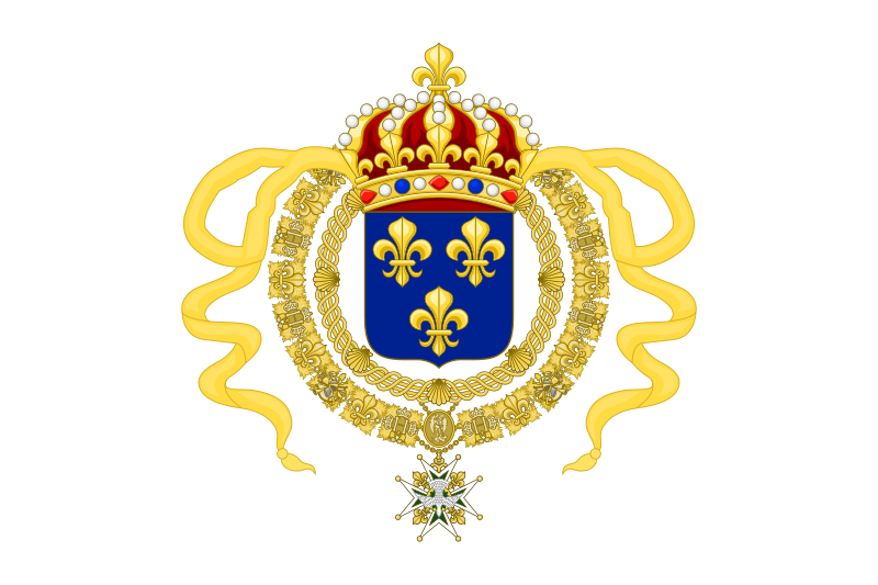 File:Royal Standard of King Louis XIV.svg