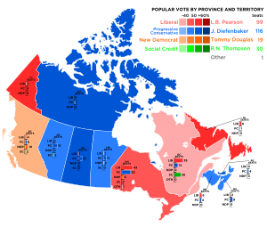 Canada 1962 Federal Election.svg