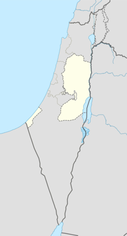 Bil'in is located in the Palestinian territories