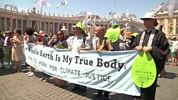 File:One Earth one family - Interfaith march in Rome to call for climate action.webm
