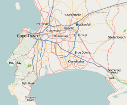 Cape Town is located in Cape Town