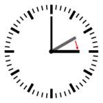 Diagram of a clock showing a transition from 02:00 to 03:00