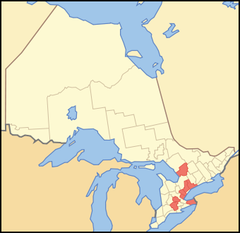 Regional Municipalities of Ontario