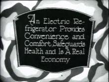 File:Theater commercial, electric refrigerator, 1926.ogg