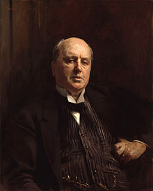 Painting of a middle-aged Henry James