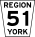 York Regional Road 51.svg
