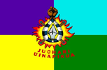 Flag of the Purépecha people (Michoacán, Mexico)