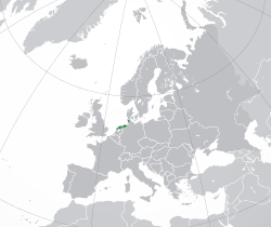 Location of Frisia