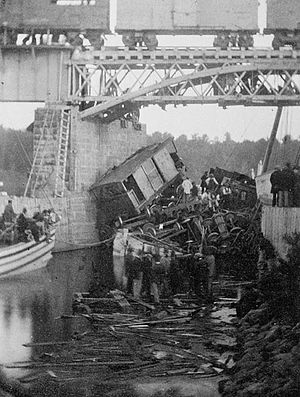 Beloeil bridge train accident, 1864.jpg