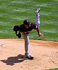 Johan Santana, the 2008, 2009, 2010 and 2012 Opening Day starting pitcher for the New York Mets