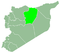 Al-Raqqah Governorate within Syria