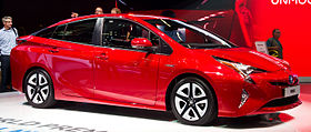 Toyota Prius (IV) – Frontansicht, 19. September 2015, Frankfurt.jpg