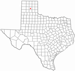 Location of Panhandle, Texas