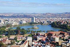 Central Antananarivo, including Lake Anosy