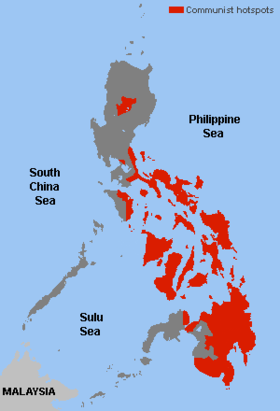 Communist hotspots in the Philippines.png