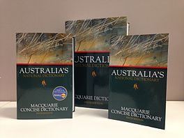 The Macquarie Dictionary Sixth Edition.