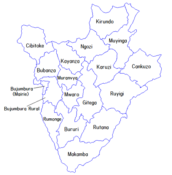Provinces of Burundi 2014 (named).png