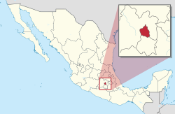 México City within Mexico