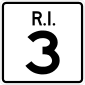 Rhode Island state route marker