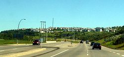 Olympic Village in Patterson overlooking Sarcee Trail