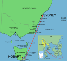 Sydney to hobart yacht race route.PNG