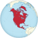 North America on the globe (red).svg