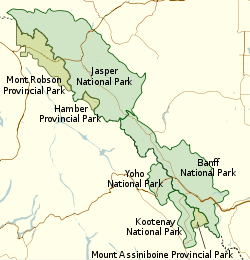 Canadian Rocky Moutain parks map.svg