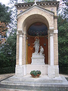 Edicola della Madonna della Guardia dei Giardini Vaticani.jpg