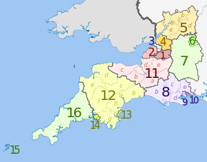 South West England counties 2009 map.svg