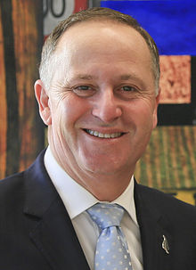John Key at Government House, 11 February 2015