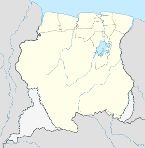 Paramaribo is located in Suriname
