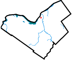 Location of Centretown Ottawa in Ottawa