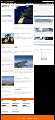 The main page