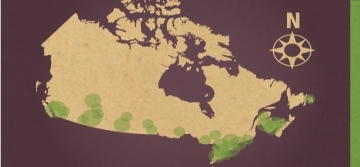 Carte du Canada