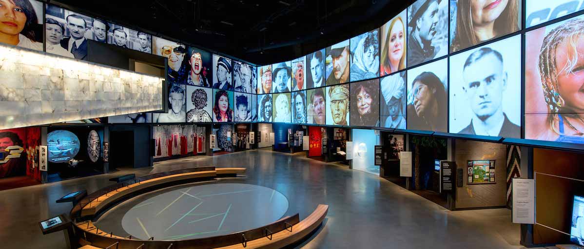 Inside the Canadian Journeys gallery