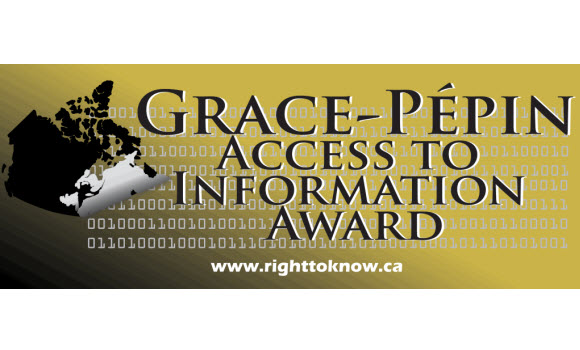 Winners of the 2015 Grace-Pépin Access to Information Award