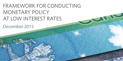 Framework for Conducting Monetary Policy at Low Interest Rates