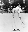 Men’s tennis started at the Athens 1896 Games and women joined at Paris 1900, when Britain’s Charlotte Cooper became the first female Olympic champion