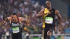 Andre-De-Grasse-Bronze-Usain-Bolt-Gold