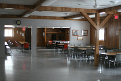 The interior of the new community centre in Hastings