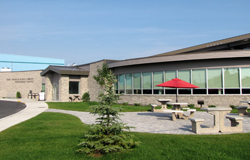 La nouvelle bibliothèque à Fort Frances, Ontario