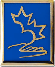 Caring Canadian Award Pin