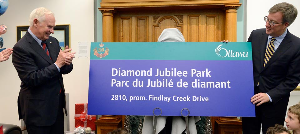 Parc du jubilé de diamant à Ottawa