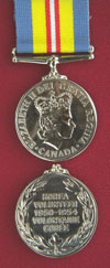 Médaille canadienne de service volontaire en Corée