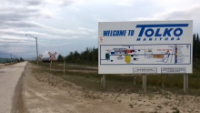 Tolko Industries sign