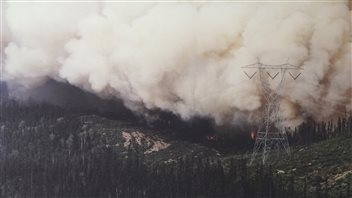 Il y a 25 ans, un immense feu de forêt menaçait Baie-Comeau