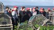 Les joueurs du Drakkar de Baie-Comeau aux Îles-de-la-Madeleine.