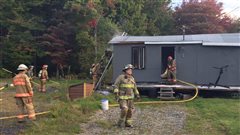 Incendie criminel au Domaine Joly-Mont à Sherbrooke